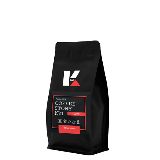 COFFEE STORY №1 - Klab (0.35kg front)