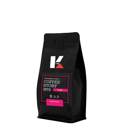 COFFEE STORY №9 - Klab (0.35kg front)