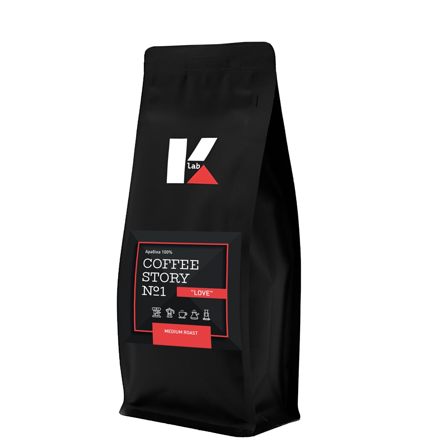 COFFEE STORY №1 - Klab (1kg front)