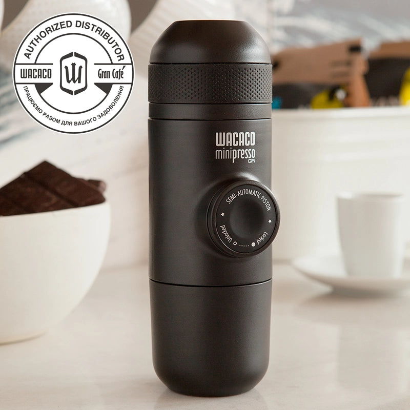 "Minipresso GR від WACACO®" Мініпрессо МК Портативна еспресо машина для меленої кави