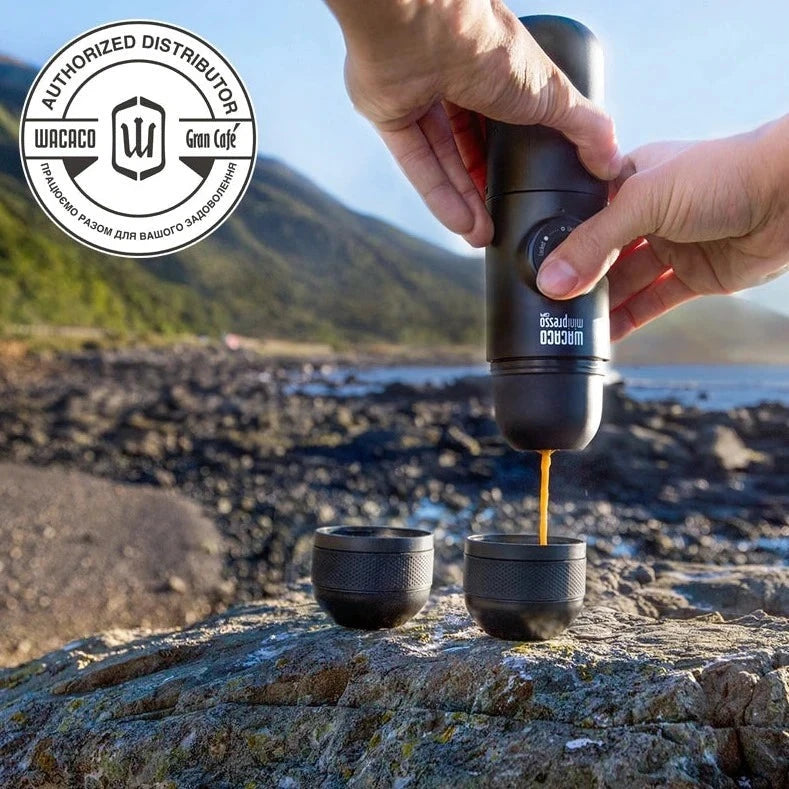 "Minipresso GR від WACACO®" Мініпрессо МК Портативна еспресо машина для меленої кави
