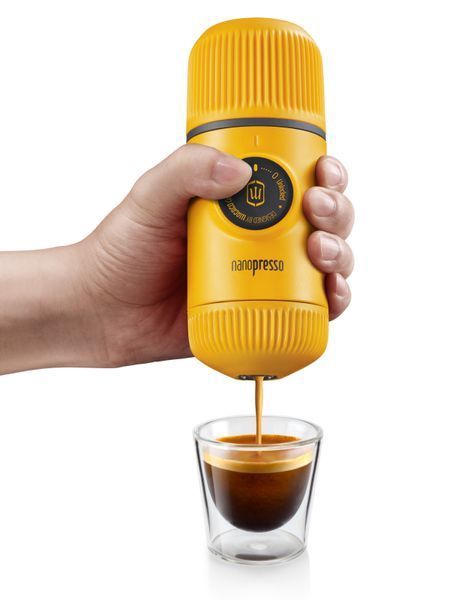 WACACO Nanopresso жовта з сумкою WCNPYL фото