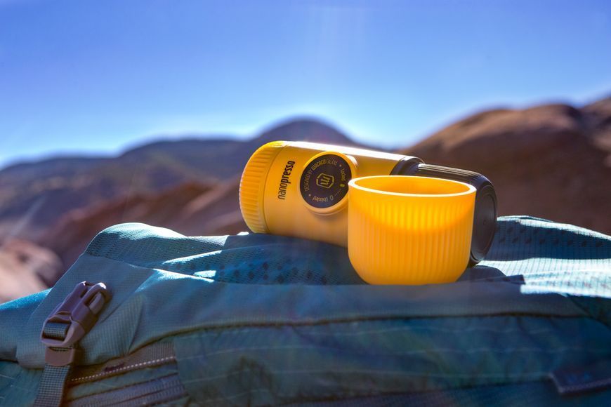 WACACO Nanopresso жовта з сумкою WCNPYL фото
