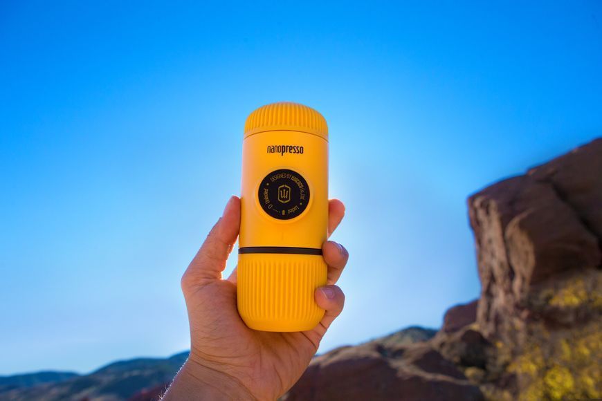 WACACO Nanopresso жовта з сумкою WCNPYL фото