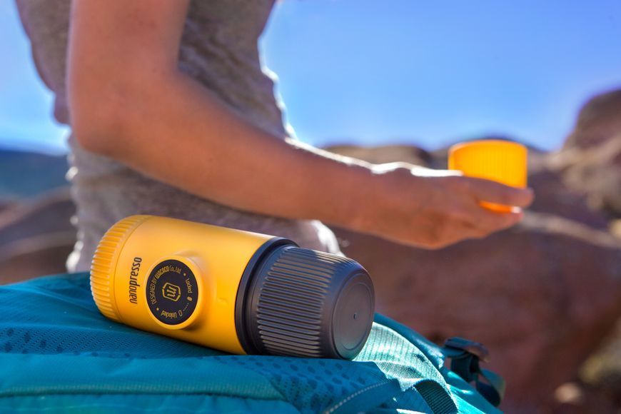WACACO Nanopresso жовта з сумкою WCNPYL фото