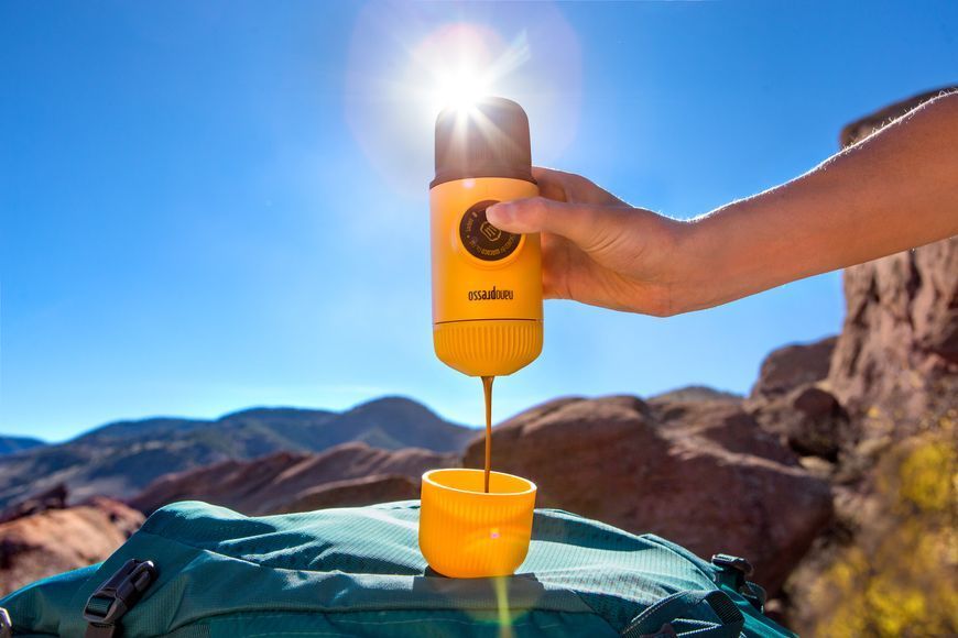 WACACO Nanopresso жовта з сумкою WCNPYL фото